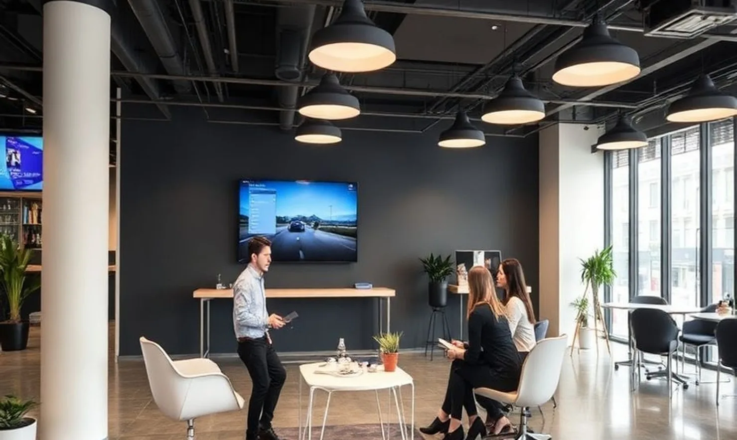 Professional franchising consultation space